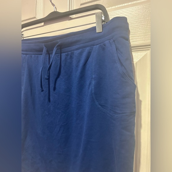Serra Navy Blue Organic Cotton Skirt #skirt #pockets - Picture 4 of 7